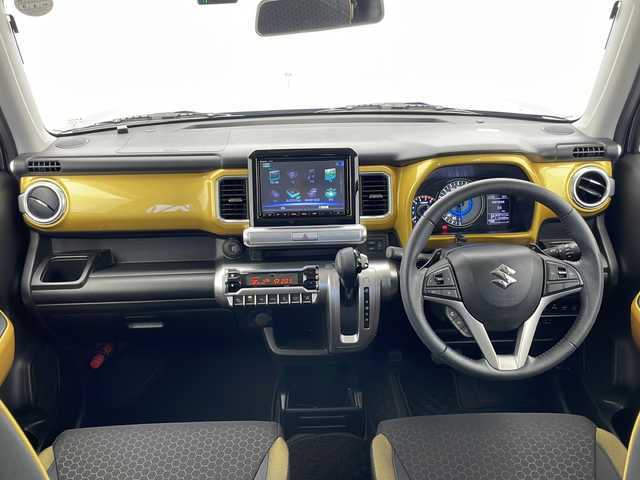 スズキ クロスビー HYBRID MZ 千葉県 2018(平30)年 3.5万km ミネラルグレーメタリック 3トーンコーディネート 衝突軽減システム/純正8型ナビ/　CD/DVD/Bluetooth/フルセグTV/全方位カメラ/クルーズコントロール/前席シートヒーター/コーナーセンサー（後）/純正アルミホイール/LEDヘッドライト/パドルシフト/オートマチックハイビーム/前方ドライブレコーダー/ETC/ステアリングスイッチ/フロアマット/ドアバイザー/スマートキー/プッシュスタート