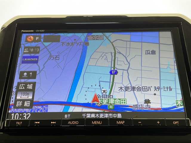 スズキ クロスビー HYBRID MZ 千葉県 2018(平30)年 3.5万km ミネラルグレーメタリック 3トーンコーディネート 衝突軽減システム/純正8型ナビ/　CD/DVD/Bluetooth/フルセグTV/全方位カメラ/クルーズコントロール/前席シートヒーター/コーナーセンサー（後）/純正アルミホイール/LEDヘッドライト/パドルシフト/オートマチックハイビーム/前方ドライブレコーダー/ETC/ステアリングスイッチ/フロアマット/ドアバイザー/スマートキー/プッシュスタート