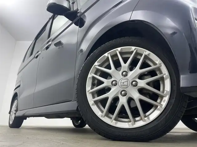 ホンダ Ｎ ＢＯＸ カスタム L ターボ 岡山県 2022(令4)年 2.2万km ミッドナイトブルービームM ホンダセンシング/Gathersナビゲーション/【フルセグ/Bluetooth/DVD】/純正17inアルミホイール+サマータイヤ：装着/レーダークルーズコントロール/ビルトインETC/シートバックテーブル/リアサンシェイド/LEDヘッドライト（AUTO機能付き）/シートヒーター/横滑り防止機能/衝突軽減システム/車線逸脱防止システム/スマートキー/プッシュスタート/コーナーセンサー/純正フロアマット