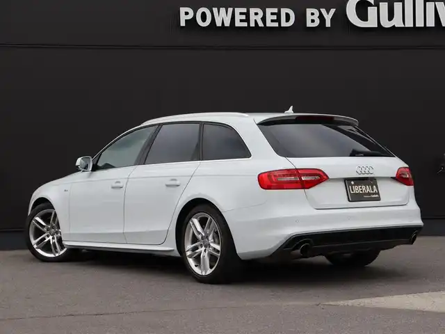 アウディ Ａ４ アバント 2．0 TFSIクワトロ 長野県 2015(平27)年 2.6万km 白 ハーフレザーシート　/純正ナビＴＶ　/バックカメラ　/パワーシート／シートヒーター　/パワーバックドア　/パーキングエイド　/バイキセノンライト　/パーキングエイド　/純正１８ＡＷ　/アドバンストキー