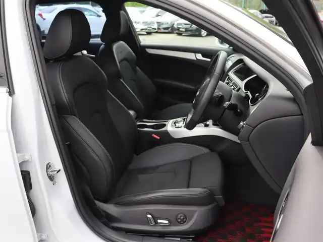 アウディ Ａ４ アバント 2．0 TFSIクワトロ 長野県 2015(平27)年 2.6万km 白 ハーフレザーシート　/純正ナビＴＶ　/バックカメラ　/パワーシート／シートヒーター　/パワーバックドア　/パーキングエイド　/バイキセノンライト　/パーキングエイド　/純正１８ＡＷ　/アドバンストキー