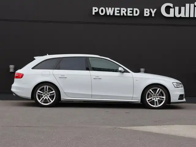 アウディ Ａ４ アバント 2．0 TFSIクワトロ 長野県 2015(平27)年 2.6万km 白 ハーフレザーシート　/純正ナビＴＶ　/バックカメラ　/パワーシート／シートヒーター　/パワーバックドア　/パーキングエイド　/バイキセノンライト　/パーキングエイド　/純正１８ＡＷ　/アドバンストキー