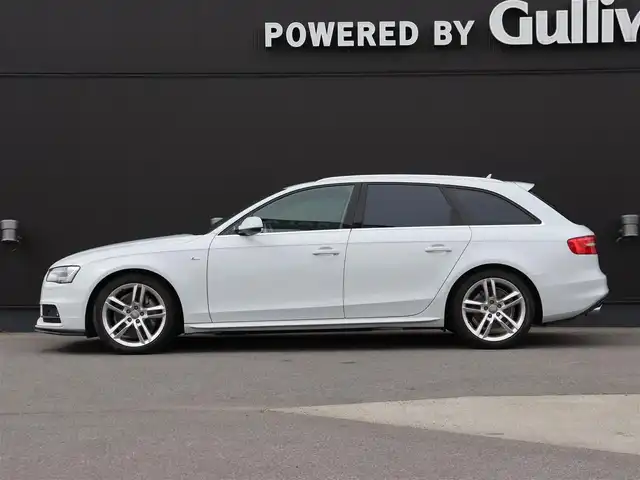 アウディ Ａ４ アバント 2．0 TFSIクワトロ 長野県 2015(平27)年 2.6万km 白 ハーフレザーシート　/純正ナビＴＶ　/バックカメラ　/パワーシート／シートヒーター　/パワーバックドア　/パーキングエイド　/バイキセノンライト　/パーキングエイド　/純正１８ＡＷ　/アドバンストキー