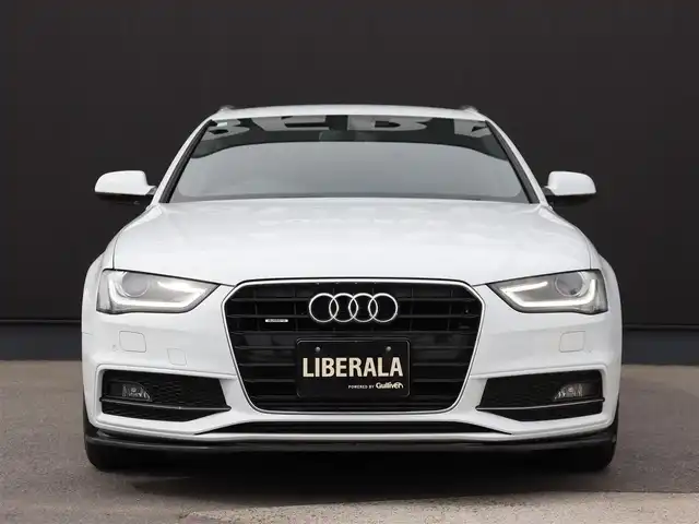 アウディ Ａ４ アバント 2．0 TFSIクワトロ 長野県 2015(平27)年 2.6万km 白 ハーフレザーシート　/純正ナビＴＶ　/バックカメラ　/パワーシート／シートヒーター　/パワーバックドア　/パーキングエイド　/バイキセノンライト　/パーキングエイド　/純正１８ＡＷ　/アドバンストキー
