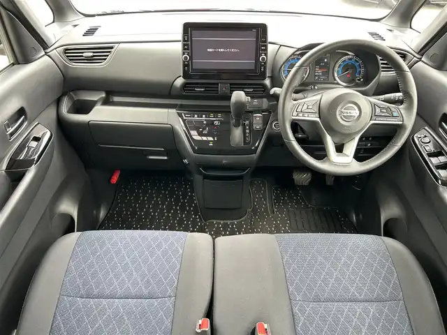 日産 ルークス HWS Gターボ プロパイロットED 静岡県 2020(令2)年 1.8万km スパークリングレッド/ブラック 純正９インチナビ/（AM/FM/CD/DVD/BT)/フルセグTV/プロパイロット/レーダークルーズコントロール/アラウンドビューモニター/バックカメラ/両側パワースライドドア /ビルトインETC/エマージェンシーブレーキ/レーンキープアシスト/横滑り防止装置/リアサーキュレーター/スマートキー/プッシュスタート/純正１５インチアルミホイール/純正フロアマット/純正ドライブレコーダー/前後コーナーセンサー/LEDヘッドライト/取り扱い説明書