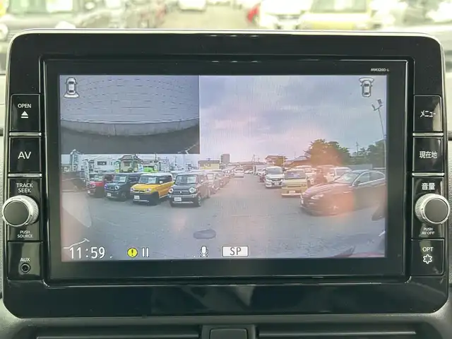 日産 ルークス HWS Gターボ プロパイロットED 静岡県 2020(令2)年 1.8万km スパークリングレッド/ブラック 純正９インチナビ/（AM/FM/CD/DVD/BT)/フルセグTV/プロパイロット/レーダークルーズコントロール/アラウンドビューモニター/バックカメラ/両側パワースライドドア /ビルトインETC/エマージェンシーブレーキ/レーンキープアシスト/横滑り防止装置/リアサーキュレーター/スマートキー/プッシュスタート/純正１５インチアルミホイール/純正フロアマット/純正ドライブレコーダー/前後コーナーセンサー/LEDヘッドライト/取り扱い説明書