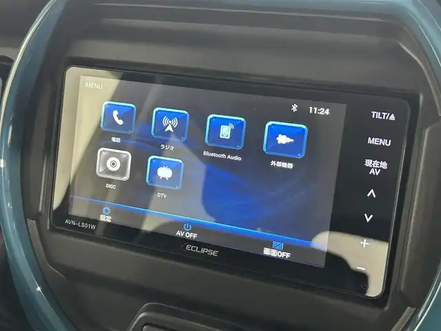 スズキ ハスラー HYBRID X 大阪府 2021(令3)年 1.9万km デニムブルー ガンメタリック 2トーン 社外ナビ(フルセグ/DVD再生/Bluetooth) バックカメラ ETC 衝突軽減 レーンアシスト シートヒーター オートライト スマートキー プッシュスタート 前後ドラレコ
