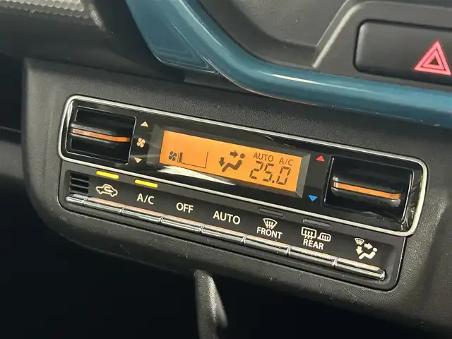 スズキ ハスラー HYBRID X 大阪府 2021(令3)年 1.9万km デニムブルー ガンメタリック 2トーン 社外ナビ(フルセグ/DVD再生/Bluetooth) バックカメラ ETC 衝突軽減 レーンアシスト シートヒーター オートライト スマートキー プッシュスタート 前後ドラレコ