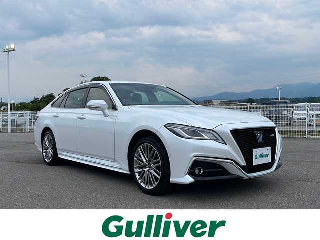 トヨタ クラウン ハイブリッド RS B Four 富山県 2022(令4)年 1.7万km プレシャスホワイトパール 4WD/パノラミックビューモニター/ブラインドスポットモニター/ヘッドアップディスプレイ/衝突軽減ブレーキ/レーダークルーズコントロール/レーンアシスト/メーカーナビ/フルセグ/テレビキット/ビルトインETC/パワーシート/LEDヘッドライト