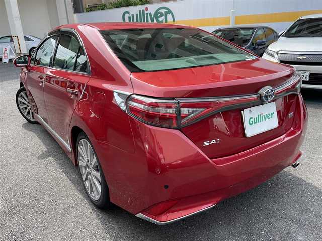 トヨタ ＳＡＩ G Aパッケージ 静岡県 2015(平27)年 6万km レッドマイカメタリック ワンオーナー/サンルーフ/純正ナビ/フルセグTV/DVD/CD/SD/BT/MSV/USB/黒革シート/前席シートヒーター/前席パワーシート/運転席シートメモリー/バックカメラ/プリクラッシュセーフティ/レーンキープアシスト/レーダークルーズコントロール/前後コーナーセンサー/前方ドライブレコーダー/ビルトインETC/リヤ電動サンシェード/TVキャンセラー/LEDヘッドライト/LEDフォグライト/スマートキー×2/保証書/取扱説明書/ナビ取扱説明書