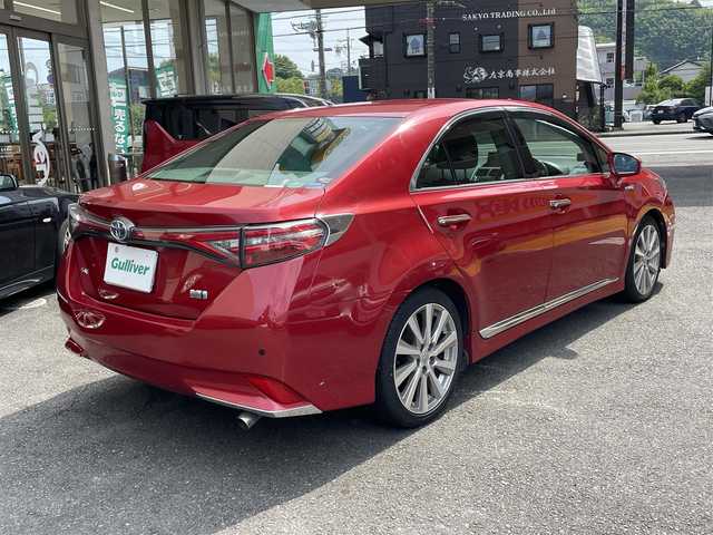 トヨタ ＳＡＩ G Aパッケージ 静岡県 2015(平27)年 6万km レッドマイカメタリック ワンオーナー/サンルーフ/純正ナビ/フルセグTV/DVD/CD/SD/BT/MSV/USB/黒革シート/前席シートヒーター/前席パワーシート/運転席シートメモリー/バックカメラ/プリクラッシュセーフティ/レーンキープアシスト/レーダークルーズコントロール/前後コーナーセンサー/前方ドライブレコーダー/ビルトインETC/リヤ電動サンシェード/TVキャンセラー/LEDヘッドライト/LEDフォグライト/スマートキー×2/保証書/取扱説明書/ナビ取扱説明書
