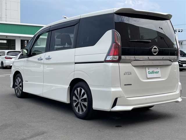 日産 セレナ ハイウェイスターVセレクションⅡ 東京都 2018(平30)年 2.6万km ブリリアントホワイトパール 純正11型ナビ/アラウンドビューモニター/デジタルミラー/エマージェンシーブレーキ/車線逸脱警報/ソナー/プロパイロット/ハンズフリーオートスライドドア/ＥＴＣ/ドライブレコーダー