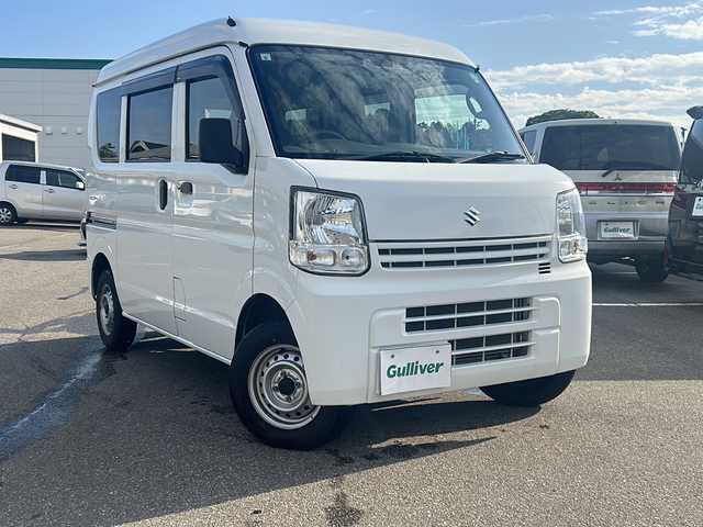 スズキ エブリイ PA リミテッド 石川県 2020(令2)年 4.3万km スペリアホワイト ワンオーナー/4WD/デュアルレーダーブレーキサポート/・衝突被害軽減/・レーンキープアシスト/・オートライト/リアコーナーセンサー/社外オーディオ/リモコンキー/・キーレス/横滑り防止装置/ヘッドライトレベライザー/純正ゴム製フロアマット/純正ドアバイザー/取扱説明書/保証書