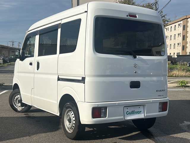 スズキ エブリイ PA リミテッド 石川県 2020(令2)年 4.3万km スペリアホワイト ワンオーナー/4WD/デュアルレーダーブレーキサポート/・衝突被害軽減/・レーンキープアシスト/・オートライト/リアコーナーセンサー/社外オーディオ/リモコンキー/・キーレス/横滑り防止装置/ヘッドライトレベライザー/純正ゴム製フロアマット/純正ドアバイザー/取扱説明書/保証書