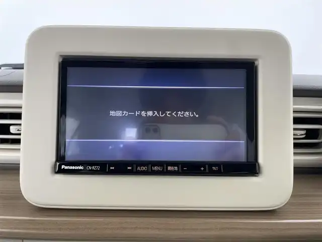 スズキ ラパン X 大分県 2017(平29)年 1.6万km フェニックスレッドパール 衝突軽減ブレーキ/純正ナビ/（フルセグ/CD/DVD/Bluetooth）/ビルトインETC/オートライト/運転席シートヒーター/TVキャンセラー/電動格納ミラー/スマートキー・プッシュスタート/純正フロアマット/保証書/スペアキー