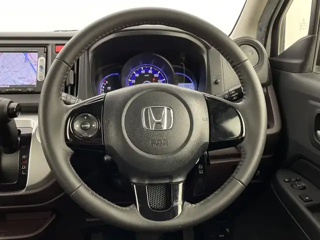 ホンダ Ｎ ＷＧＮ カスタム G 新潟県 2015(平27)年 9.8万km プレミアムホワイトパール 4WD/純正ナビ/　　ワンセグ/CD/DVD/BT/バックモニター/LEDオートライト/純正14インチアルミホイール/ステアリングスイッチ/ミラーヒーター/スマートキー/ETC