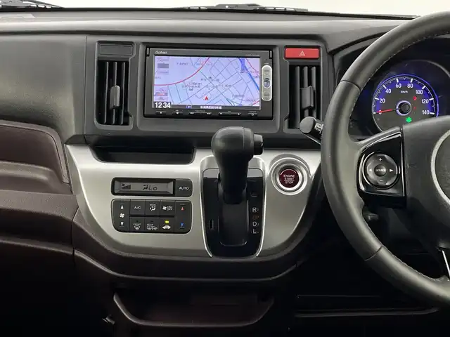 ホンダ Ｎ ＷＧＮ カスタム G 新潟県 2015(平27)年 9.8万km プレミアムホワイトパール 4WD/純正ナビ/　　ワンセグ/CD/DVD/BT/バックモニター/LEDオートライト/純正14インチアルミホイール/ステアリングスイッチ/ミラーヒーター/スマートキー/ETC