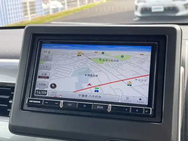 ホンダ Ｎ ＷＧＮ L スタイル+ビター 千葉県 2024(令6)年 0.4万km クリスタルブラックパール 社外メモリナビ/(フルセグTV/BT/CD/DVD/FM/AM)/バックカメラ/衝突被害軽減システム/車線逸脱警報/クルーズコントロール/横滑り防止装置/ETC/アイドリングストップ/LEDヘッドライト/オートライト/ウィンカーミラー/電動格納ミラー/純正14インチAW/シートヒーター/シートリフター/ハーフレザーシート/プッシュスタート/スマートキー/フロアマット/保証書
