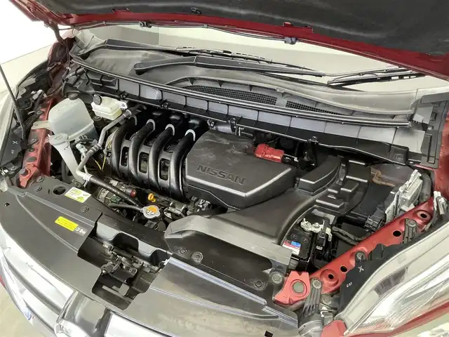 日産 セレナ ハイウェイスター プロパイロットED 滋賀県 2017(平29)年 5.7万km マルーンレッド 2トーン 純正9インチナビ/【Bluetooth/CD/DVD/Blu-ray/フルセグTV】/純正フリップダウンモニター/バックカメラ/プロパイロット/クリアランスソナー/衝突軽減ブレーキ/両側パワースライドドア/ビルトインETC/LEDヘッドライト/オートライト/電動パーキングブレーキ/オートブレーキホールド/プッシュスタート/スマートキー/ステアリングリモコン