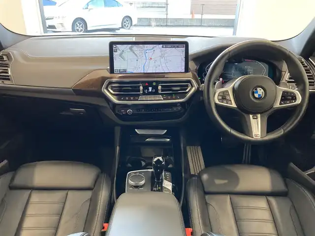 ＢＭＷ Ｘ３ xDrive20d Mスポーツ 熊本県 2022(令4)年 3.2万km アルピンホワイトⅢ ハイラインパッケージ/パノラマサンルーフ/ブラックフルレザーシート/全席シートヒーター/前席パワーシート/純正HDDナビ/360°カメラ/パーキングアシスト/コーナーセンサー/インテリジェントセーフティー/アダプティブクルーズコントロール/Bluetooth/AppleCarPlay/USB/フルセグテレビ/パワートランクドア/ETC2.0/【Mスポーツ / アルピンホワイト（300）】
