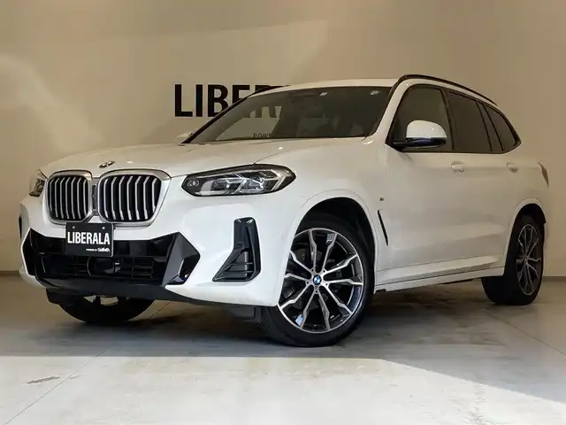 ＢＭＷ Ｘ３ xDrive20d Mスポーツ 熊本県 2022(令4)年 3.2万km アルピンホワイトⅢ ハイラインパッケージ/パノラマサンルーフ/ブラックフルレザーシート/全席シートヒーター/前席パワーシート/純正HDDナビ/360°カメラ/パーキングアシスト/コーナーセンサー/インテリジェントセーフティー/アダプティブクルーズコントロール/Bluetooth/AppleCarPlay/USB/フルセグテレビ/パワートランクドア/ETC2.0/【Mスポーツ / アルピンホワイト（300）】
