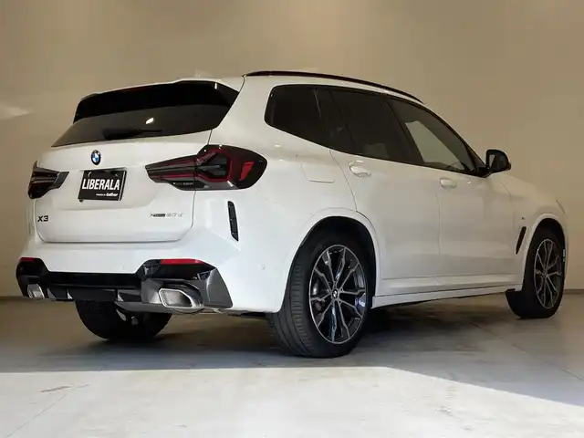 ＢＭＷ Ｘ３ xDrive20d Mスポーツ 熊本県 2022(令4)年 3.2万km アルピンホワイトⅢ ハイラインパッケージ/パノラマサンルーフ/ブラックフルレザーシート/全席シートヒーター/前席パワーシート/純正HDDナビ/360°カメラ/パーキングアシスト/コーナーセンサー/インテリジェントセーフティー/アダプティブクルーズコントロール/Bluetooth/AppleCarPlay/USB/フルセグテレビ/パワートランクドア/ETC2.0/【Mスポーツ / アルピンホワイト（300）】