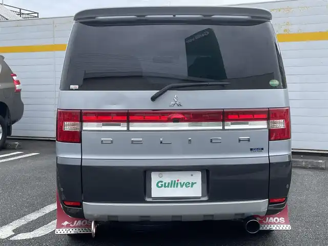 三菱 デリカＤ：５ D－Power package 埼玉県 2013(平25)年 10.3万km クールシルバーM/アイガーグレーM ディーゼル/純正ディーラーナビ/社外フリップダウン/両側パワースライド/クルコン/純正アルミ/フロアマット/バックカメラ/社外シフトノブ/JAOSマッドガード/フォグライト/シートカバー付き/スマートキー×2/スタッドレスタイヤ、アルミ付き