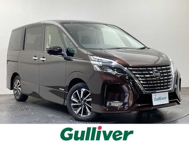 日産 セレナ ハイウェイスター V 愛媛県 2020(令2)年 2.3万km インペリアルアンバーP 純正10インチナビ/Bluetooth/フルセグ/USB/全周囲カメラ/フリップダウンモニター/クルーズコントロール/衝突被害軽減ブレーキ/レーンキープアシスト/前後コーナーセンサー/LEDヘッドライト/オートライト/ブラインドスポットモニター/両側電動スライドドア/ETC/ドライブレコーダー/スペアキー