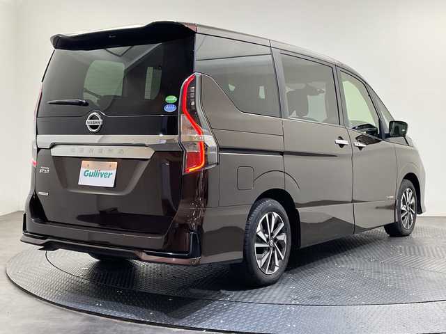 日産 セレナ ハイウェイスター V 愛媛県 2020(令2)年 2.3万km インペリアルアンバーP 純正10インチナビ/Bluetooth/フルセグ/USB/全周囲カメラ/フリップダウンモニター/クルーズコントロール/衝突被害軽減ブレーキ/レーンキープアシスト/前後コーナーセンサー/LEDヘッドライト/オートライト/ブラインドスポットモニター/両側電動スライドドア/ETC/ドライブレコーダー/スペアキー