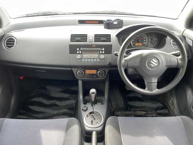 スズキ スイフト XG 岩手県 2008(平20)年 10.7万km パールホワイト 4WD 純正オーディオ 前席シートヒーター ワイパーデアイサー ライトレベライザー フロアマット ドアバイザー スマートキー 純正ホイールキャップ