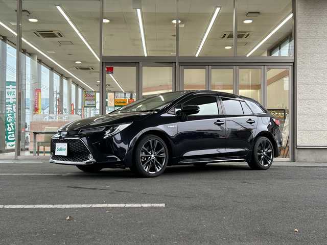 トヨタ カローラツーリング ハイブリッド ダブルバイビー 埼玉県 2019(令1)年 2万km スパークリングブラックパールクリスタルシャイン Toyota Safety Sense/〇プリクラッシュセーフティ/〇レーントレーシングアシスト/〇レーンディパーチャーアラート/〇レーダークルーズコントロール/〇オートマチックハイビーム/〇ロードサインアシスト/〇ドライバー異常時対応システム/〇プロアクティブドライビングアシスト/〇発進遅れ告知機能/エアバッグ(W+サイド)/カーテンエアバッグ/純正ナビ/シートヒーター/取扱説明書/保証書