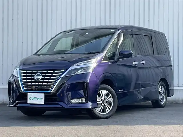 日産 セレナ e－パワー ハイウェイスター V 神奈川県 2020(令2)年 2.8万km アズライトブルー ・純正ＳＤナビ　/・全周囲モニター　/・後席モニター　/・Ｂｌｕｅｔｏｏｔｈ　/・Ｂｌｕ－ｒａｙ　ＤＶＤ　ＣＤ　/・純正ドライブレコーダー　/・フロント＆バックソナー　/・両側パワースライドドア　/・ETC　/・純正フロアマット/・純正アルミホイール/・ＬＥＤヘッドライト/・純正フォグランプ/・リヤサンシェード/・スマートキー/・プッシュスタート