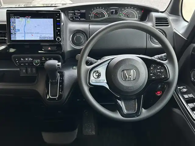 ホンダ Ｎ ＢＯＸ カスタム L 福島県 2021(令3)年 1.9万km プレミアムグラマラスブロンズP 純正ナビゲーション/型番：VXU-217NBi/【CD/DVD/SD/USB/BT/TV】/バックカメラ/ビルトインETC/ドライブレコーダー/前席シートヒーター/両側パワースライドドア/ステアリングリモコン/シートバックテーブル/リアドアサンシェード/純正フロアマット/ドアバイザー