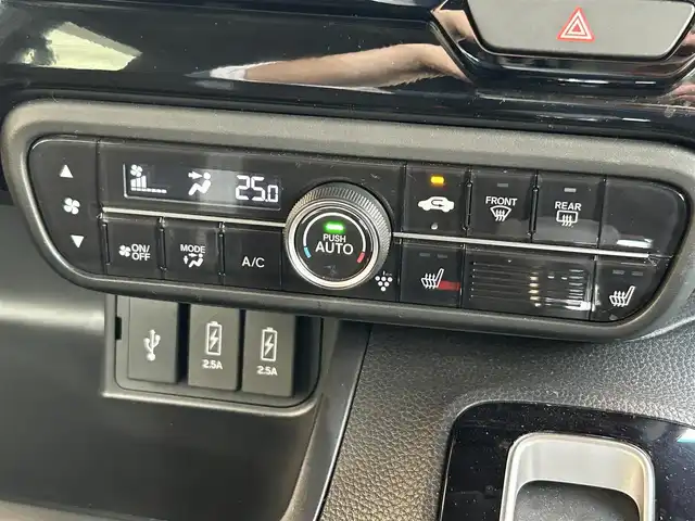 ホンダ Ｎ ＢＯＸ カスタム L 福島県 2021(令3)年 1.9万km プレミアムグラマラスブロンズP 純正ナビゲーション/型番：VXU-217NBi/【CD/DVD/SD/USB/BT/TV】/バックカメラ/ビルトインETC/ドライブレコーダー/前席シートヒーター/両側パワースライドドア/ステアリングリモコン/シートバックテーブル/リアドアサンシェード/純正フロアマット/ドアバイザー