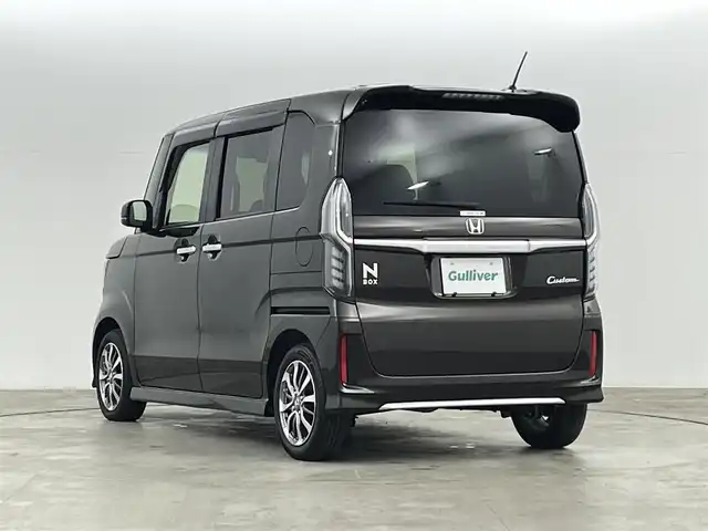 ホンダ Ｎ ＢＯＸ カスタム L 福島県 2021(令3)年 1.9万km プレミアムグラマラスブロンズP ホンダセンシング/・衝突軽減ブレーキ/・誤発進抑制機能/・歩行者事故軽減システム/・路外逸脱抑制/・レーダークルーズコントロール/・先行車発進お知らせ機能/・標識認識/・横滑り防止装置/純正8インチメモリーナビ/・フルセグTV/・Bluetooth/・SD/・USB/・バックカメラ/・CD/DVD/・FM/AM/・ETC/・ステアリングスイッチ/・純正前後ドライブレコーダー/両側パワースライドドア/LEDヘッドライト/・フォグランプ/・オートライト/・オートマチックハイビーム/ベンチシート/・前席シートヒーター/純正フロアマット/純正アルミホイール14インチ/純正ドアバイザー/ウィンカーミラー/オートミラー/アイドリングストップ/クリアランスソナー/ロールサンシェード/USB充電/プッシュスタート/・スマートキー/・ライトレベライザー