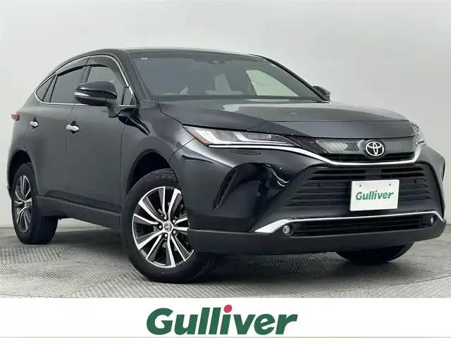 トヨタ ハリアー G 道央・札幌 2021(令3)年 3.4万km ブラック ・ワンオーナー/・４WD/・寒冷地仕様/・純正ディスプレイオーディオ/　BT/USB/Miracast/・バックカメラ/・デジタルインナーミラー/・トヨタセーフティセンス/・レーダークルーズコントロール/・レーンキープアシスト/・オートハイビーム/・クリアランスソナー/・パワーバックドア/・ハーフレザーシート/・LEDヘッドライト/・フォグライト/・オートライト/・プッシュスタート/・スマートキー/・純正エンジンスターター/・純正フロアマット/・ドアバイザー
