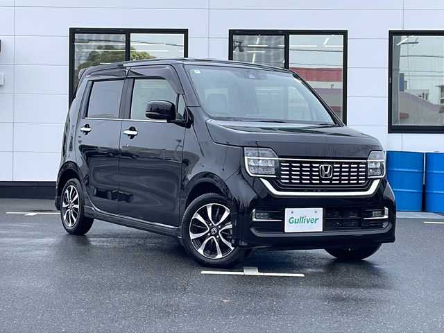 ホンダ Ｎ ＷＧＮ カスタム L ホンダセンシング 山口県 2020(令2)年 6.6万km クリスタルブラックパール 純正SDナビ【VXM-195VFi】/・フルセグテレビ/・Bluetooth接続/・CDチェンジャー/・AM/FMラジオ/・ハンズフリー通話機能/ナビ装着用スペシャルパッケージ/バックカメラ/前後ドラレコ【DRH-189N】/ビルトインETC/レーダークルーズコントロール/USB充電口×２/スマートキー×２/プッシュスタート/運転席シートヒーター/パーキングアシスト/Honda SENSING/・衝突軽減ブレーキ/・先行車発進お知らせ機能/・歩行者事故低減ステアリング/・路外逸脱抑制機能/・標識認識機能機能付き/・車線維持支援システム/・誤発進抑制機能/・後方誤発進抑制機能