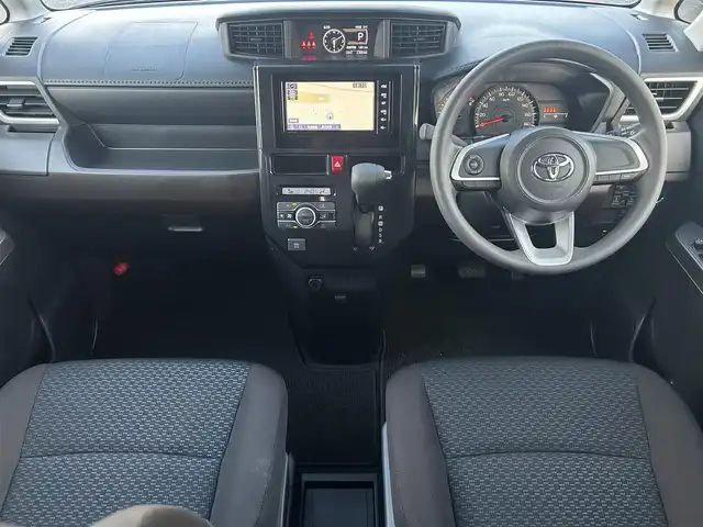 トヨタ ルーミー G 福島県 2023(令5)年 0.3万km ブラックマイカメタリック 4WD/純正ナビゲーション/型番：NSZT-W68T/【CD/DVD/SD/BT/TV】/バックカメラ/両側電動スライドドア/LEDオートライト/衝突被害軽減システム/コーナーセンサー/プッシュスタート/ヘッドライトレベライザー/リアドアシェード/純正フロアマット