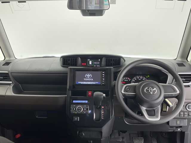 トヨタ ルーミー G 長野県 2023(令5)年 0.3万km ブラックマイカメタリック 4WD/純正ナビゲーション/型番：NSZT-W68T/【CD/SD/BT/フルセグTV】/バックカメラ/両側電動スライドドア/LEDヘッドライト/オートマチックハイビーム/オートライト/衝突被害軽減システム/クリアランスソナー/コーナーセンサー/プッシュスタート/ヘッドライトレベライザー/２列目サンシェード/純正フロアマット/スペアキー