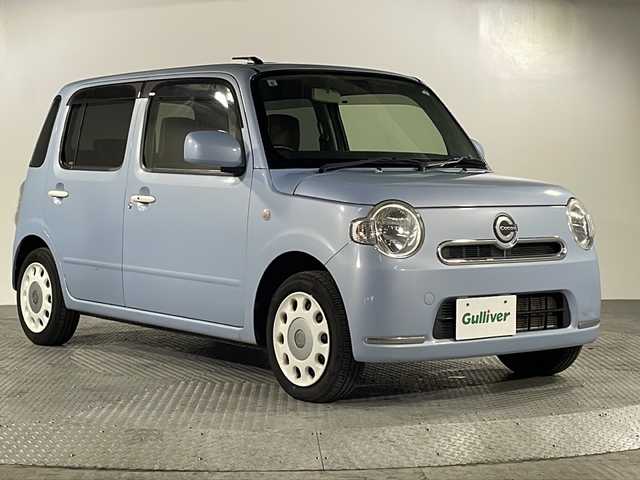 ダイハツ ミラ ココア X スペシャルコーデ 沖縄県 2013(平25)年 5.1万km ミストブルーマイカメタリック 禁煙車/AM/FM/CD/AUX/スマートキー/スペアキー有/純正フロアマット/取扱説明書/保証書