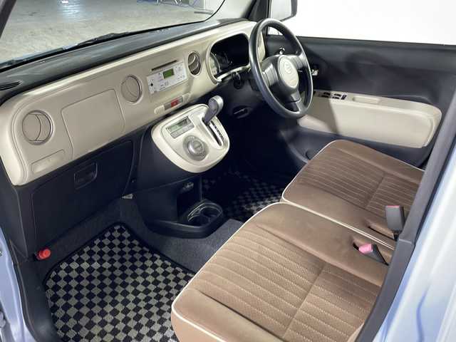 ダイハツ ミラ ココア X スペシャルコーデ 沖縄県 2013(平25)年 5.1万km ミストブルーマイカメタリック 禁煙車/AM/FM/CD/AUX/スマートキー/スペアキー有/純正フロアマット/取扱説明書/保証書