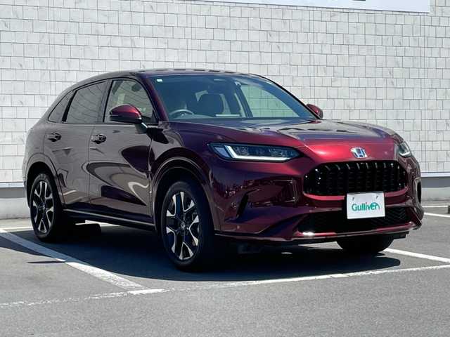 ホンダ ＺＲ－Ｖ ハイブリッド e:HEV Z 静岡県 2023(令5)年 2.9万km アーバンチタニウムメタリック プッシュスタート/スマートキー/純正ナビ/　フルセグTV/BTオーディオ/全方位カメラ/アクティブクルーズコントロール/ブラインドスポットモニター/コーナーセンサー/前後ドライブレコーダー/電動リアゲート/黒革シート/パワーシート/シートメモリ/シートヒーター/ハンドルヒーター/LEDヘッドライト/オートホールド/置くだけ充電