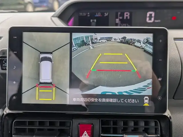 ダイハツ タント カスタム X 福井県 2019(令1)年 8.8万km パールブラック 全方位カメラ/純正14インチAW/両側パワースライドドア/運転席ロングスライド/後方コーナーセンサー/LEDヘッドライト/衝突被害軽減システム/ETC/純正9インチメモリナビ/フルセグテレビ/レーンキープアシスト/横滑り防止装置/盗難防止装置/アイドリングストップ/ダブル＋サイドエアバッグ/カーテンエアバッグ/純正フロアマット/スマートキー