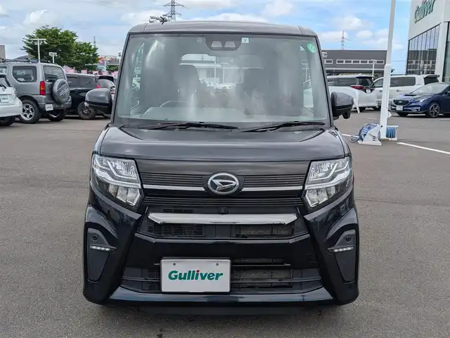 ダイハツ タント カスタム X 福井県 2019(令1)年 8.8万km パールブラック 全方位カメラ/純正14インチAW/両側パワースライドドア/運転席ロングスライド/後方コーナーセンサー/LEDヘッドライト/衝突被害軽減システム/ETC/純正9インチメモリナビ/フルセグテレビ/レーンキープアシスト/横滑り防止装置/盗難防止装置/アイドリングストップ/ダブル＋サイドエアバッグ/カーテンエアバッグ/純正フロアマット/スマートキー