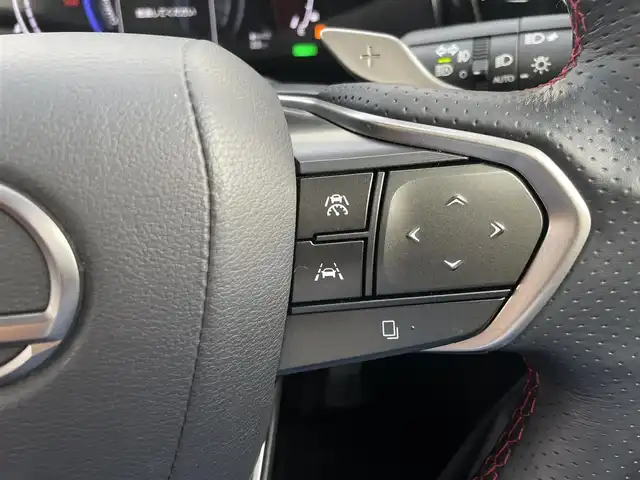 レクサス ＮＸ 350h Fスポーツ 東京都 2022(令4)年 1.5万km ホワイトノーヴァガラスフレーク ワンオーナー/パノラマルーフ/赤黒レザー/HUD/パワーバックドア/オレンジキャリパー/純正ナビ/TV/360°カメラ /スマートキー