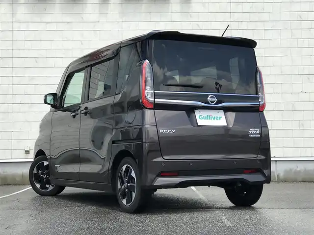 日産 ルークス HWS X プロパイロットED 富山県 2020(令2)年 0.6万km アッシュブラウンM 純正ナビ/フルセグTV/Bluetooth/全周囲カメラ/ドライブレコーダー/衝突被害軽減ブレーキ/コーナーセンサー/プロパイロット/レーダークルーズコントロール/両側パワースライドドア/ステアリングスイッチ/プッシュスタート/スマートキー/LEDヘッドライト/オートライト/ETC