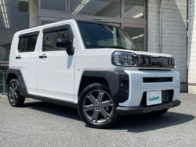 ダイハツ タフト G ダーククロムベンチャー 埼玉県 2023(令5)年 0.9万km シャイニングホワイトパール ワンオーナー/9インチディスプレイオーディオ/【ナビ/CD/DVD/フルセグ/Bluetooth】/パノラミックビューモニター/衝突軽減ブレーキ/スカイフィールトップ/シートヒーター/LEDヘッドライト/横滑り防止装置/アイドリングストップ/取扱説明書/スペアキー