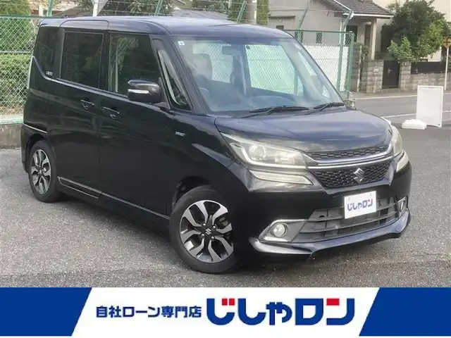 スズキ ソリオ バンディット HV MV 埼玉県 2015(平27)年 8.5万km スーパーブラックパール (株)IDOMが運営する【じしゃロン鳩ヶ谷店】の自社ローン専用車両になりますこちらは現金またはオートローンご利用時の価格です。自社ローンご希望の方は別途その旨お申付け下さい/社外メモリナビ/社外フルセグテレビ/バックカメラ/プッシュスタート/左側パワースライドドア/右側イージークローザー/ETC/純正15インチAW/純正LEDヘッドライト/革巻きステアリング/ウインカーミラー/フォグランプ