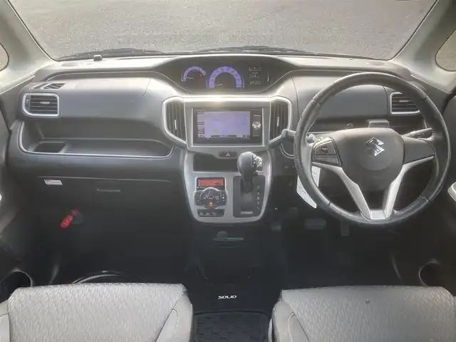スズキ ソリオ バンディット HV MV 埼玉県 2015(平27)年 8.5万km スーパーブラックパール (株)IDOMが運営する【じしゃロン鳩ヶ谷店】の自社ローン専用車両になりますこちらは現金またはオートローンご利用時の価格です。自社ローンご希望の方は別途その旨お申付け下さい/社外メモリナビ/社外フルセグテレビ/バックカメラ/プッシュスタート/左側パワースライドドア/右側イージークローザー/ETC/純正15インチAW/純正LEDヘッドライト/革巻きステアリング/ウインカーミラー/フォグランプ