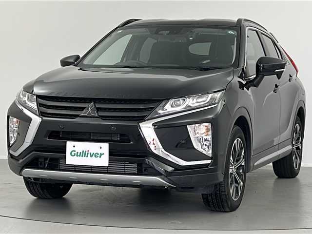 三菱 エクリプス クロス G 福島県 2020(令2)年 1.4万km アメジストブラック /禁煙車//シートヒーター　//社外ナビ　//フルセグＴＶ・CD・DVD・BT//ＨＵＤ//クリアランスソナー//レーダークルーズコントロール//３６０ドラレコ//バックカメラ//オートハイビーム//電動パーキングブレーキ//ステアリングリモコン//ルーフレール//パドルシフト//純正LEDライト//保証書